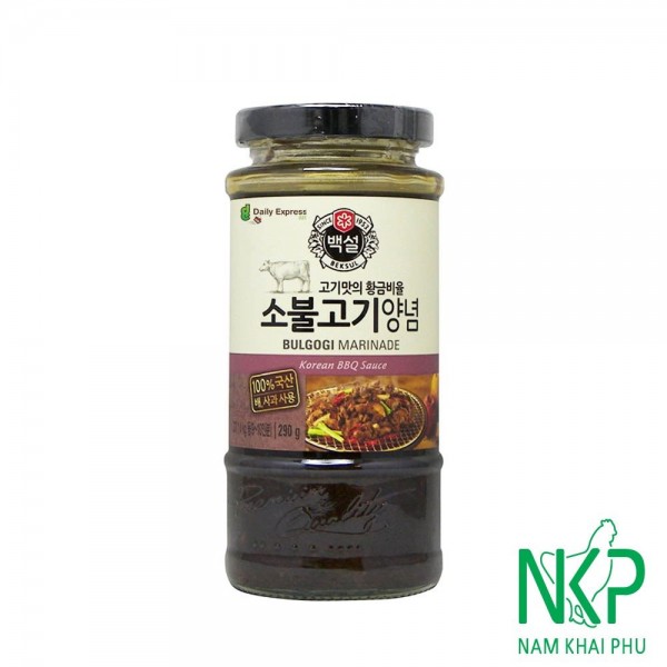 Nước sốt thịt bò Bulgogi Marinade Korea 290g